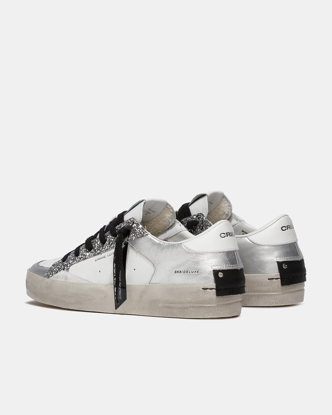 SK8 DELUXE PRATEADO GLAMOROSO