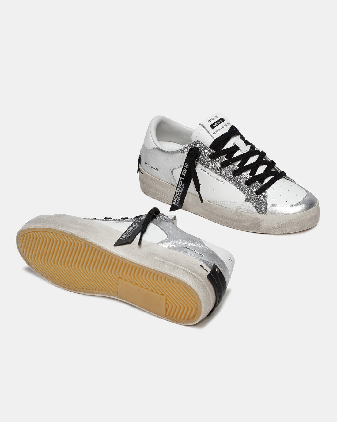 SK8 DELUXE PRATEADO GLAMOROSO