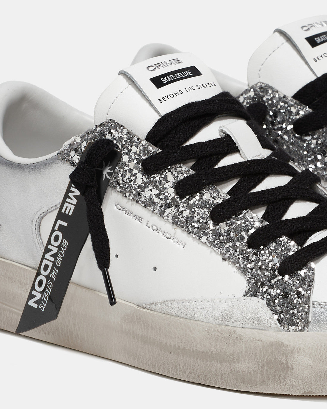 SK8 DELUXE PRATEADO GLAMOROSO