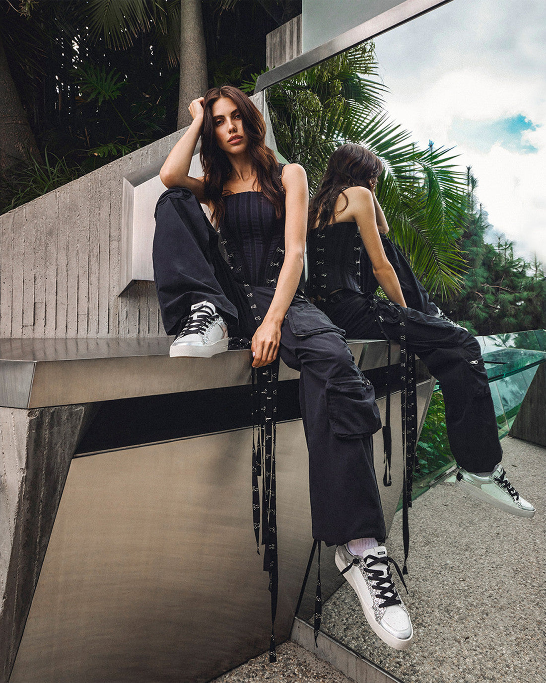 SK8 DELUXE PRATEADO GLAMOROSO